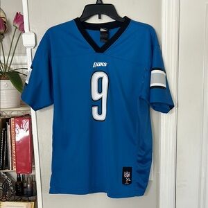 Matthew Stafford Detroit Lions NFL Reebok Jersey Youth Xtra Large 18-20